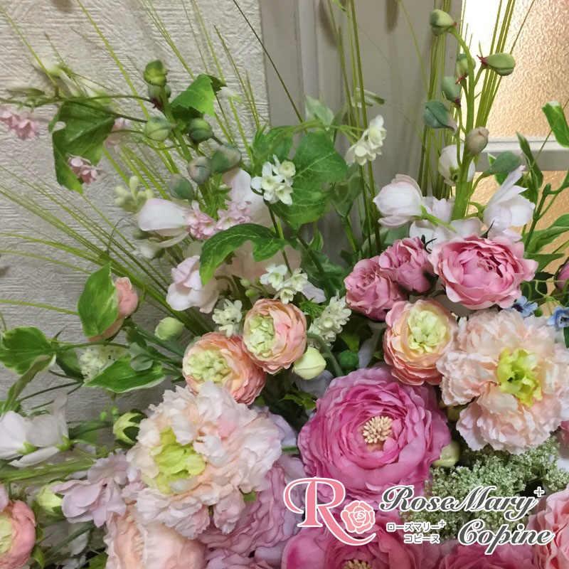 【新品 未使用 日本製】 高級造花　造花　ギフト　アーティフィシャルフラワー　アーティシャルフラワー　お祝い　新築祝い　開院祝い　開店祝い　プレゼント　オーダー 【QGW6898341545】(24200円)