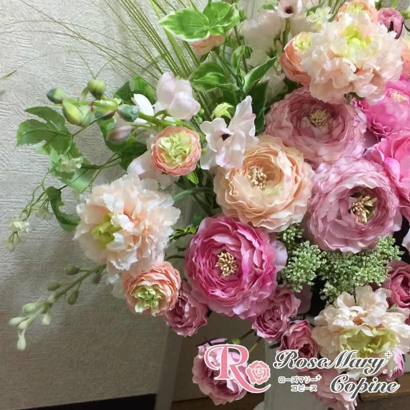 【新品 未使用 日本製】 高級造花　造花　ギフト　アーティフィシャルフラワー　アーティシャルフラワー　お祝い　新築祝い　開院祝い　開店祝い　プレゼント　オーダー 【QGW6898341545】(24200円)