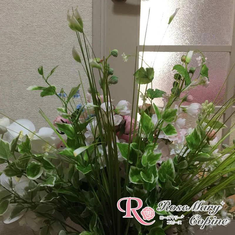 【新品 未使用 日本製】 高級造花　造花　ギフト　アーティフィシャルフラワー　アーティシャルフラワー　お祝い　新築祝い　開院祝い　開店祝い　プレゼント　オーダー 【QGW6898341545】(24200円)