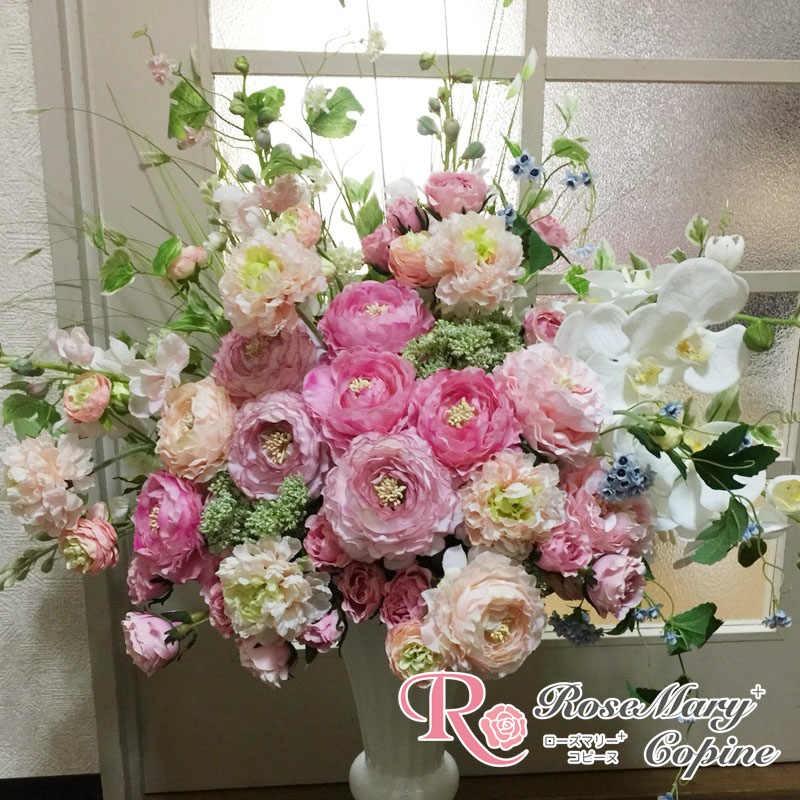 【新品 未使用 日本製】 高級造花　造花　ギフト　アーティフィシャルフラワー　アーティシャルフラワー　お祝い　新築祝い　開院祝い　開店祝い　プレゼント　オーダー 【QGW6898341545】(24200円)