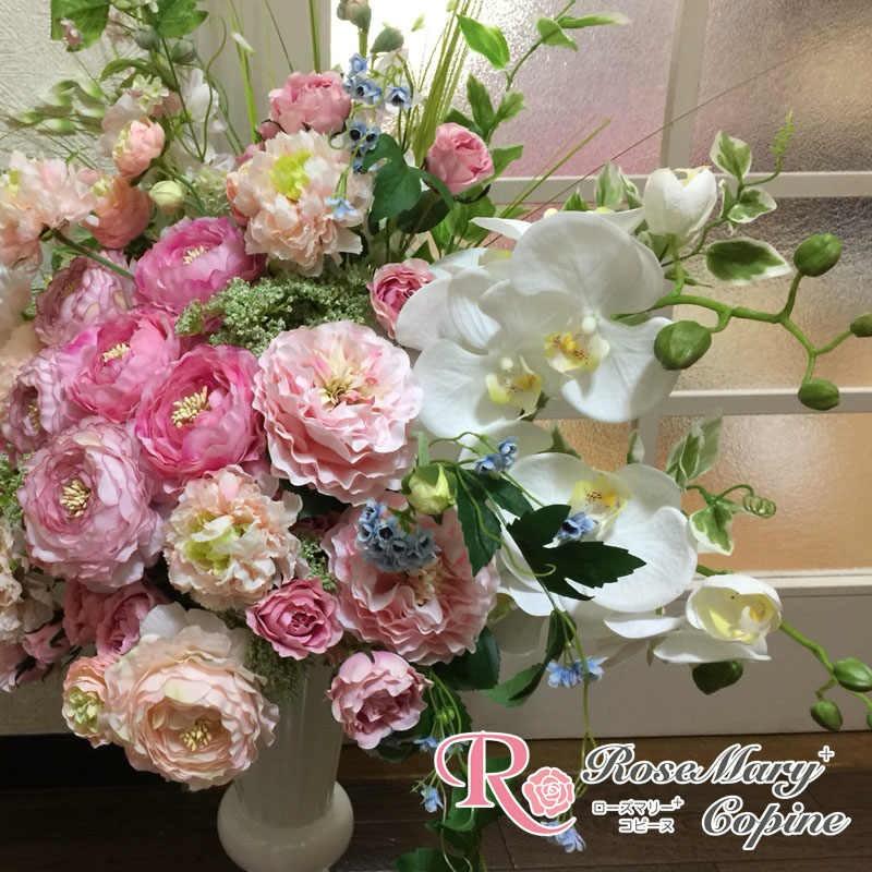 【新品 未使用 日本製】 高級造花　造花　ギフト　アーティフィシャルフラワー　アーティシャルフラワー　お祝い　新築祝い　開院祝い　開店祝い　プレゼント　オーダー 【QGW6898341545】(24200円)