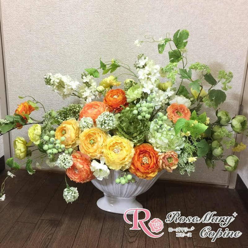高級造花　造花　ギフト　アーティフィシャルフラワー　アーティシャルフラワー　お祝い　新築祝い　開院祝い　開店祝い　プレゼント　オーダー