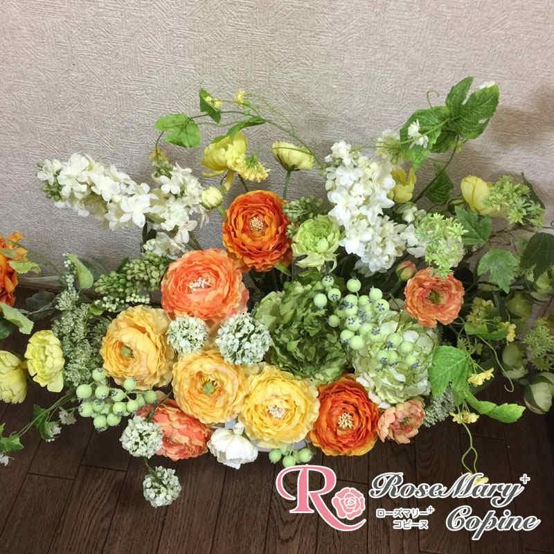 高級造花　造花　ギフト　アーティフィシャルフラワー　アーティシャルフラワー　お祝い　新築祝い　開院祝い　開店祝い　プレゼント　オーダー 
