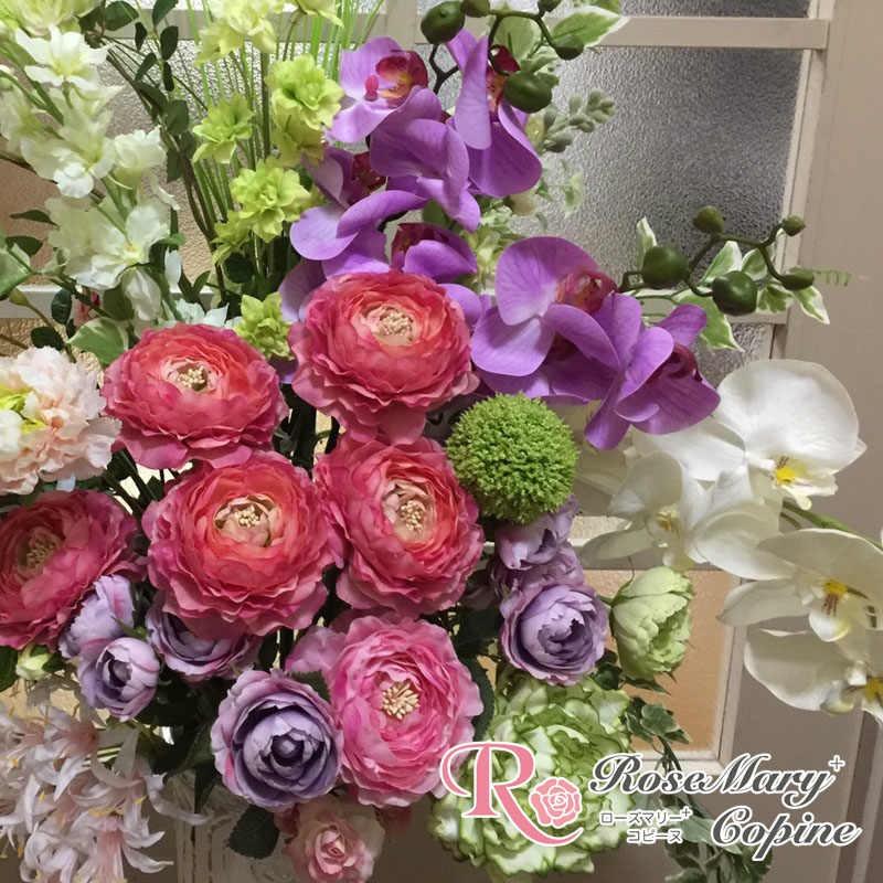 高級造花　造花　ギフト　アーティフィシャルフラワー　アーティシャルフラワー　お祝い　新築祝い　開院祝い　開店祝い　プレゼント　オーダー 