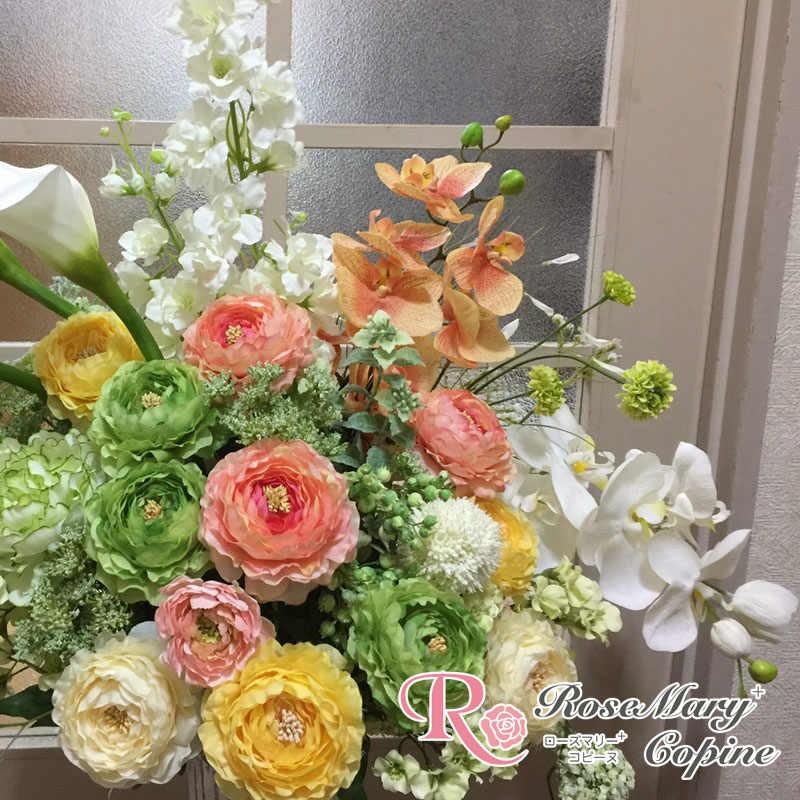 高級造花　造花　ギフト　アーティフィシャルフラワー　アーティシャルフラワー　お祝い　新築祝い　開院祝い　開店祝い　プレゼント　オーダー 