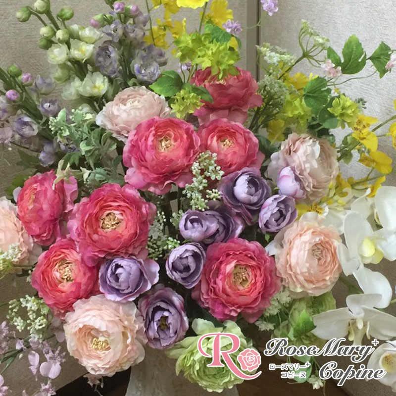 高級造花　造花　ギフト　アーティフィシャルフラワー　アーティシャルフラワー　お祝い　新築祝い　開院祝い　開店祝い　プレゼント　オーダー 