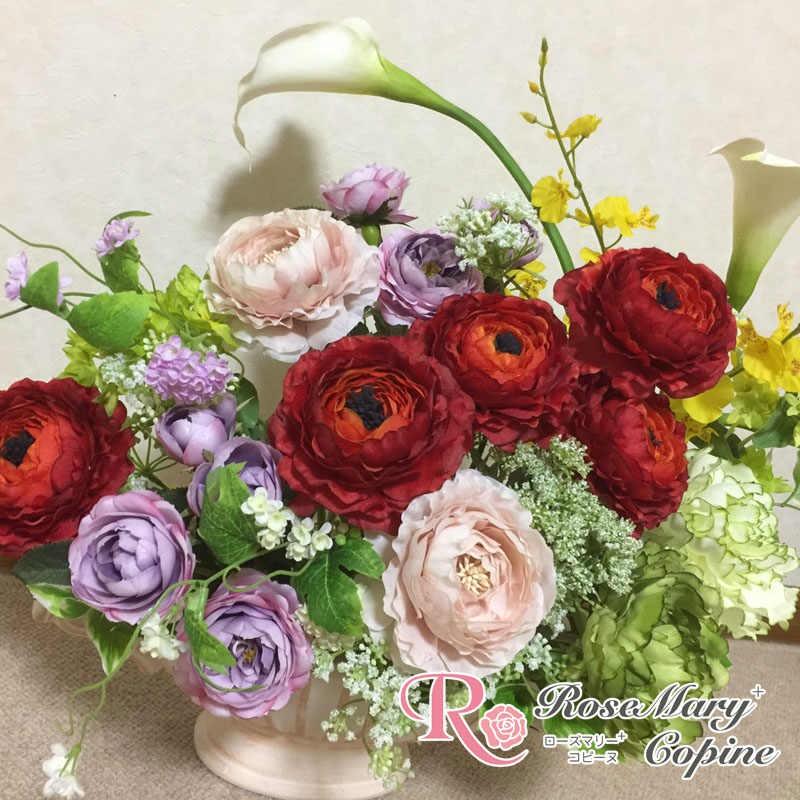 高級造花　造花　ギフト　アーティフィシャルフラワー　アーティシャルフラワー　お祝い　新築祝い　開院祝い　開店祝い　プレゼント　オーダー 