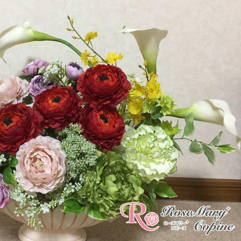 高級造花　造花　ギフト　アーティフィシャルフラワー　アーティシャルフラワー　お祝い　新築祝い　開院祝い　開店祝い　プレゼント　オーダー 