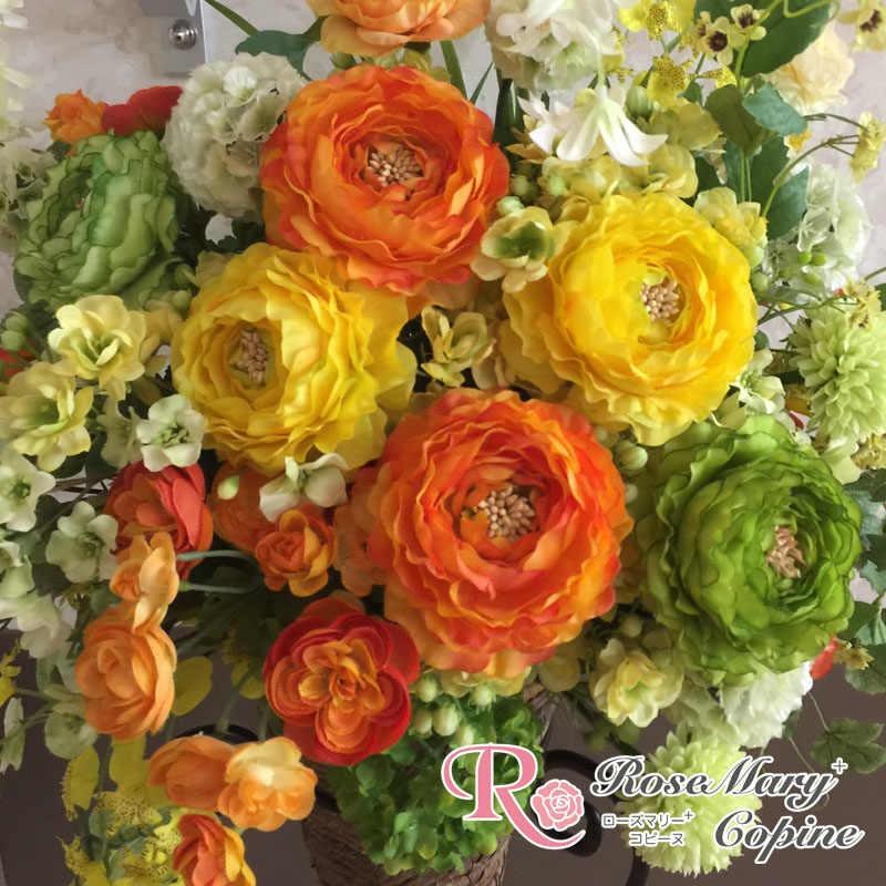 高級造花　造花　ギフト　アーティフィシャルフラワー　アーティシャルフラワー　お祝い　新築祝い　開院祝い　開店祝い　プレゼント　オーダー 