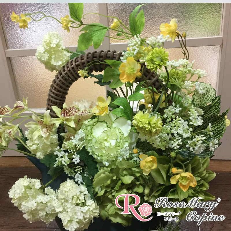 高級造花　造花　ギフト　アーティフィシャルフラワー　アーティシャルフラワー　お祝い　新築祝い　開院祝い　開店祝い　プレゼント　オーダー 