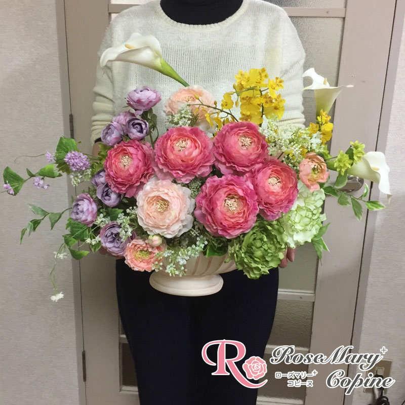 高級造花　造花　ギフト　アーティフィシャルフラワー　アーティシャルフラワー　お祝い　新築祝い　開院祝い　開店祝い　プレゼント　オーダー 