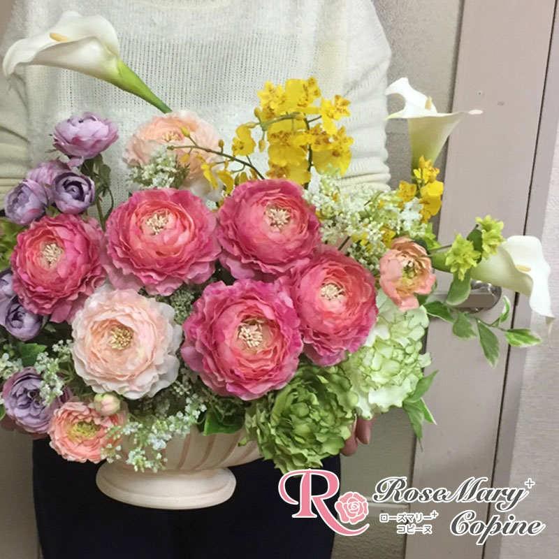高級造花　造花　ギフト　アーティフィシャルフラワー　アーティシャルフラワー　お祝い　新築祝い　開院祝い　開店祝い　プレゼント　オーダー 
