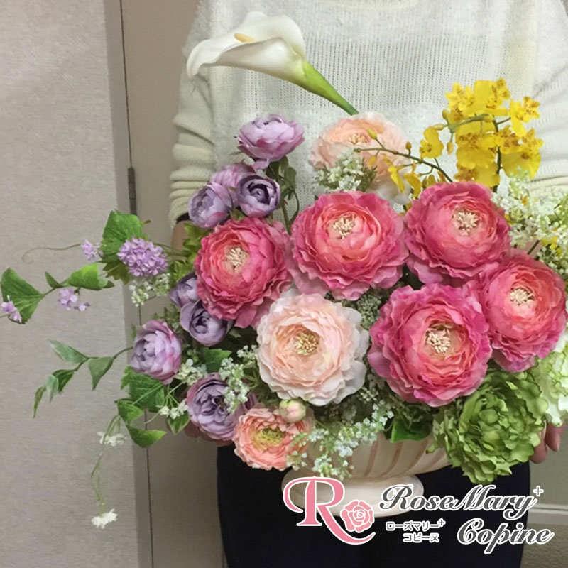 高級造花　造花　ギフト　アーティフィシャルフラワー　アーティシャルフラワー　お祝い　新築祝い　開院祝い　開店祝い　プレゼント　オーダー 