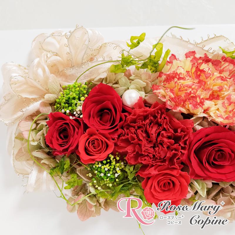 1.赤 ファッション 即日発送❣️アンドマリー Flower ribbon