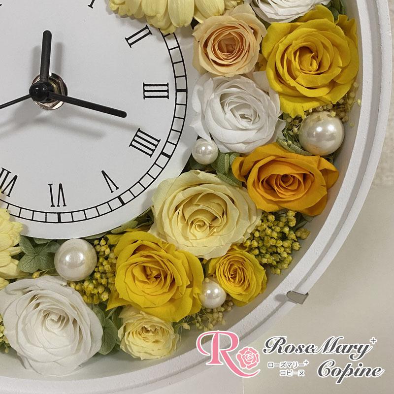 魅了 プリザーブドフラワー 時計 花時計 結婚祝い 還暦祝い 誕生日 お祝い 贈り物 プレゼント ギフト 送料無料 Fc 016 正規激安 Www Thedailyspud Com