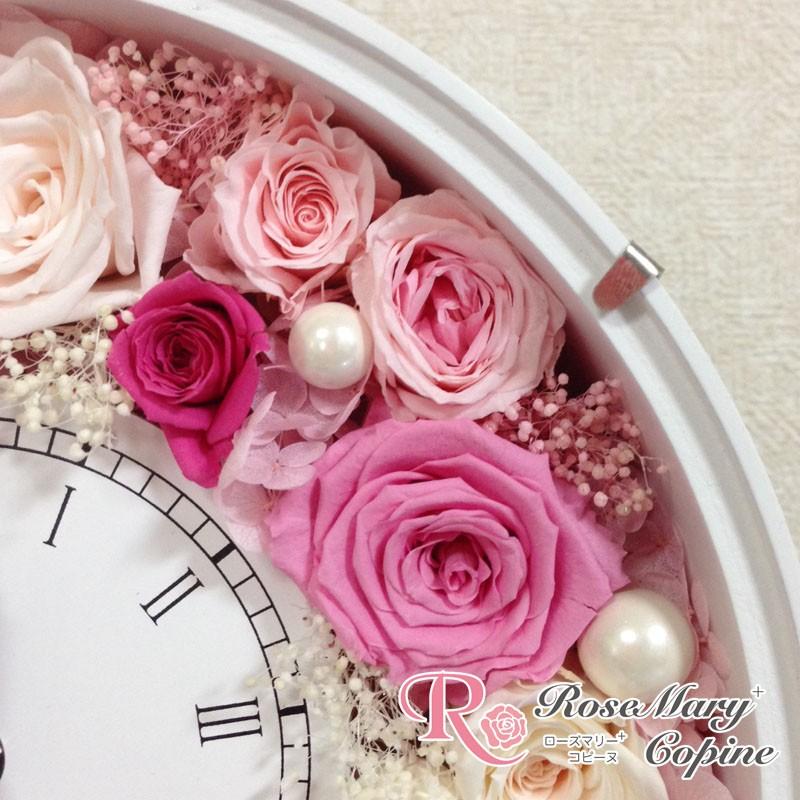 プリザーブドフラワー 花 ギフト 時計 花時計 結婚祝い 還暦祝い プリザーブドフラワー 花 ギフト 時計 花時計 結婚祝い 還暦祝い