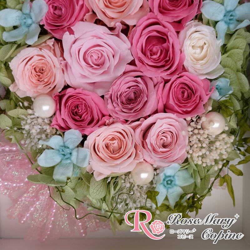 敬老の日 プリザーブドフラワー 花 ギフト フォトフレーム 写真