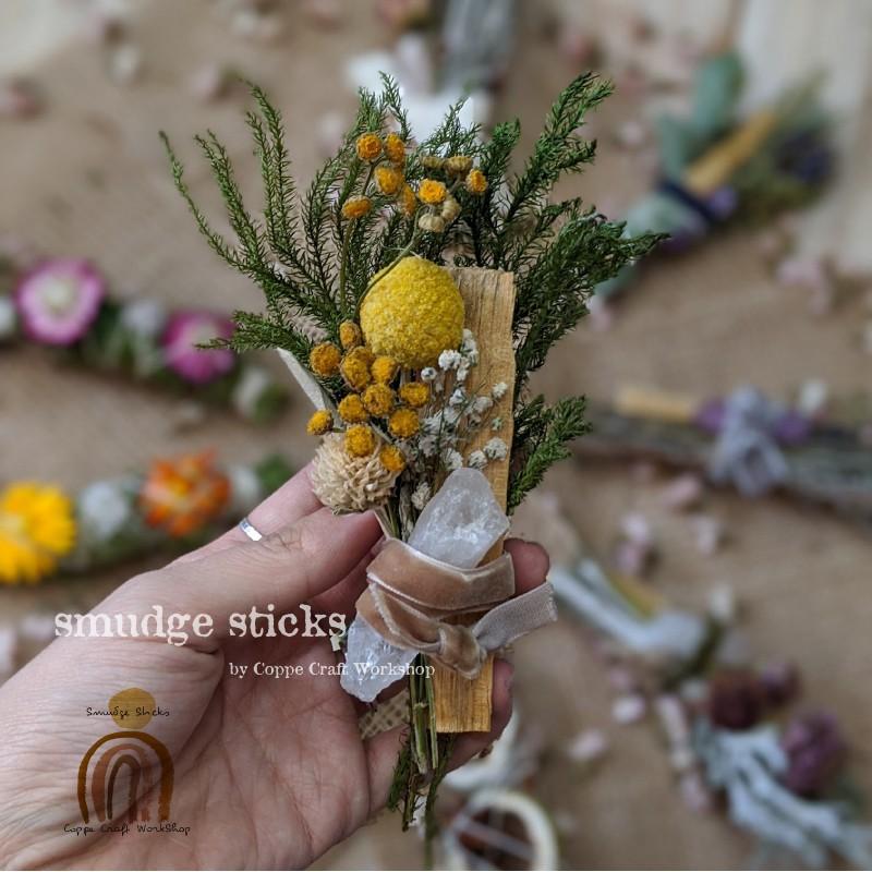 ドライフラワー インテリア ギフト プレゼント スマッジスティック  