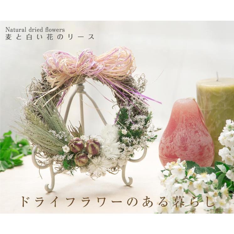 ◇ドライフラワーリース◇ナチュラル◇プレゼント ドライフラワー
