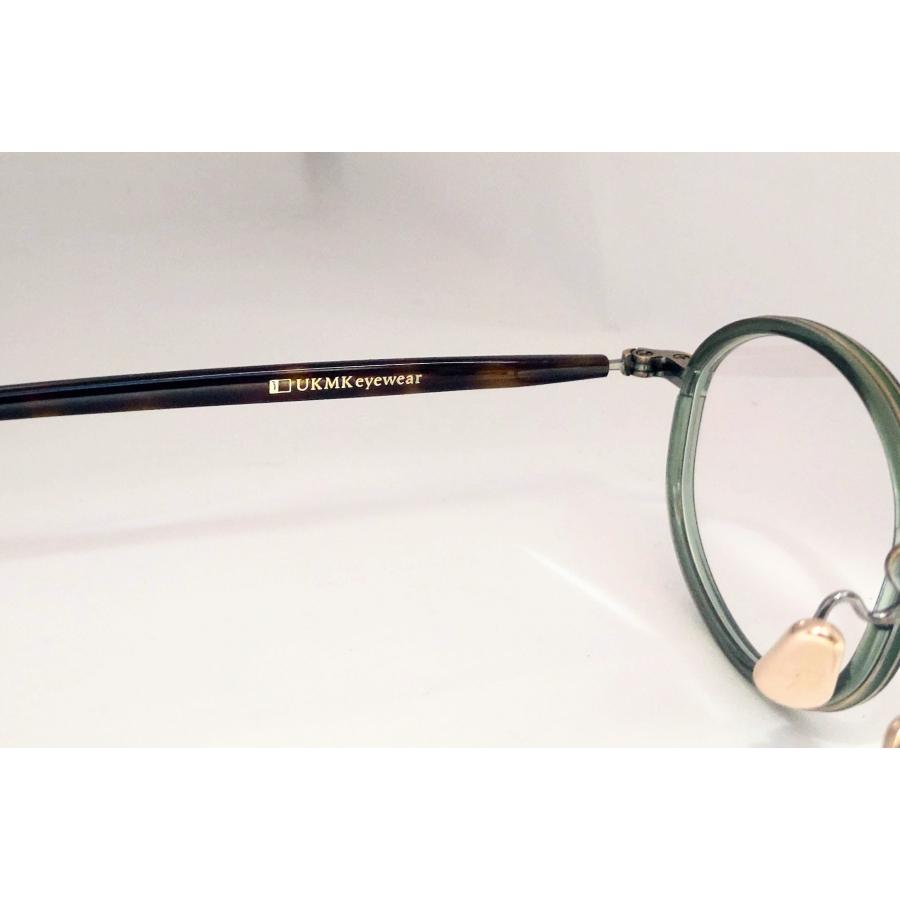 日本製】UKMKeyewear / ユーケーエムケー アイウエア Wise C-6 46mm