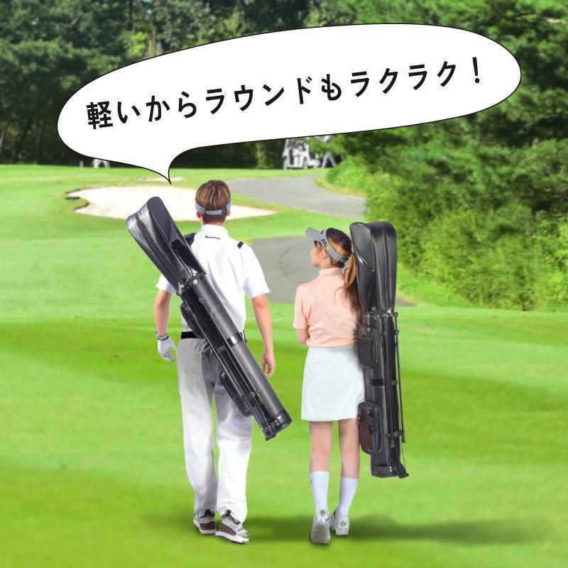 ゴルフバッグ メンズ レディース 軽量 キャディバッグ スタンド