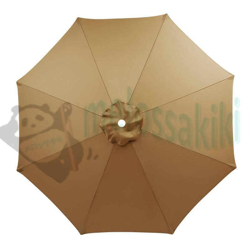 ガーデンパラソル 替え布 交換生地 2.0m/2.7m/3.0m 6/8本骨 防水 UV