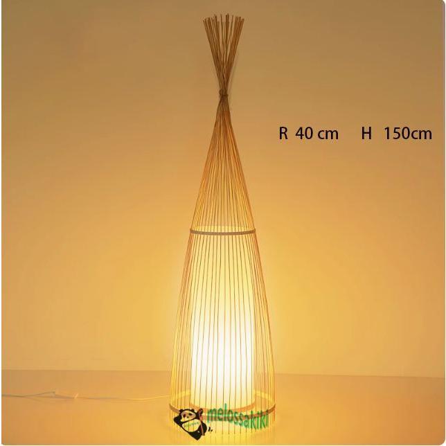 伝統工芸　和モダン竹細工フロアスタンド　H120ｃｍ　　　フロアライト Amazon.co.jp : 7 Life フロアライト 間接照明 竹製 スタンドライト