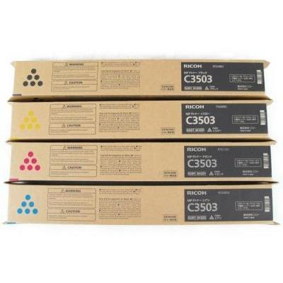 リコー RICOH MP Pトナー C3503 【純正】 トナー 4色セット : コピー機