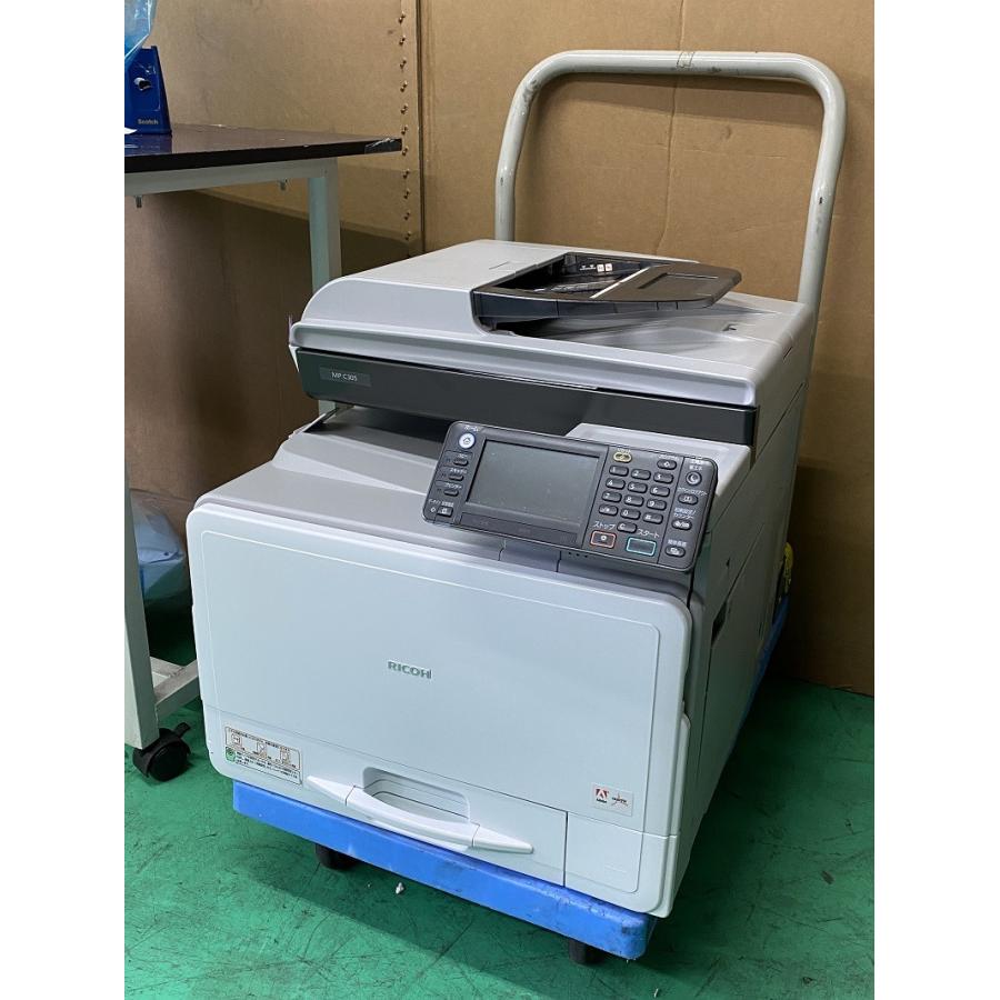 リコー　RICOH　卓上　プリンタ　MP　FAX　C305コピー　在宅　スキャナ　テレワーク　A4　カラー複合機