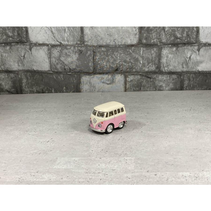 フォルクスワーゲン バス 5台セット フォルクスワーゲン ダイキャストミニカー Pastel Color 4Pセット