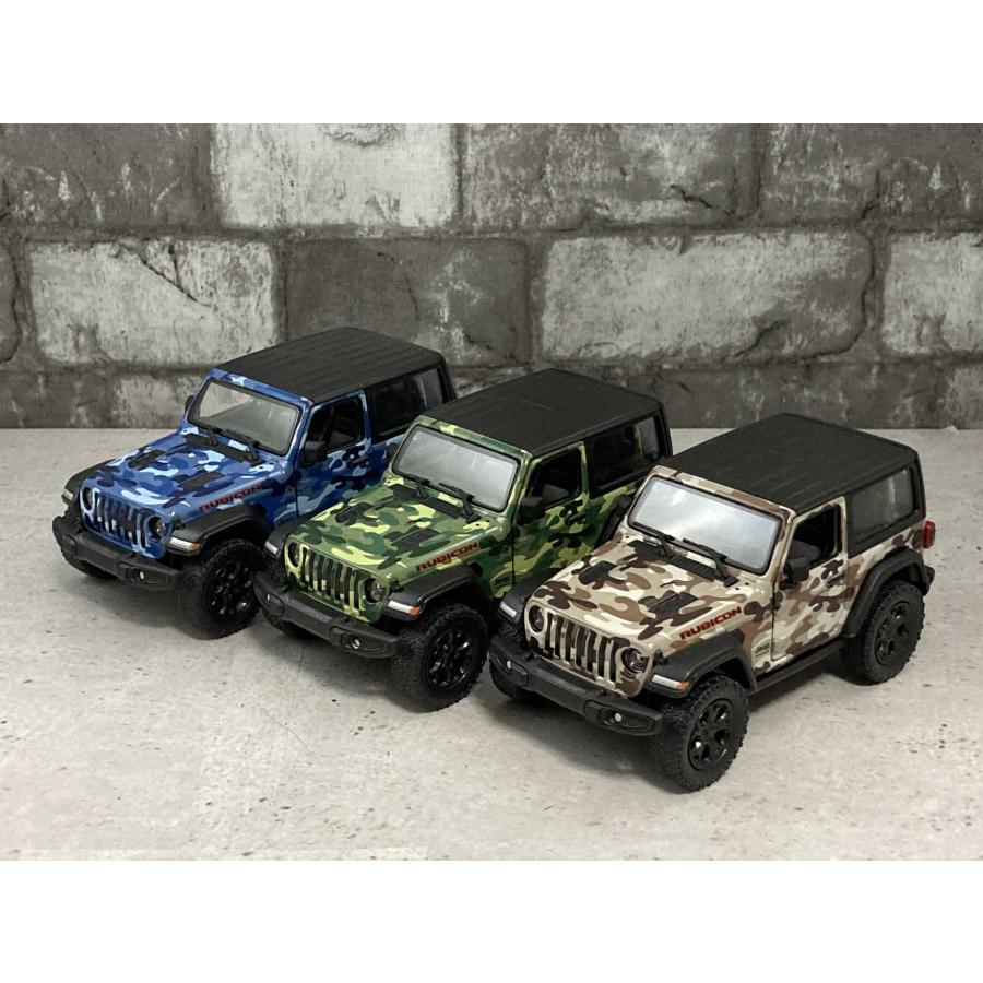 KinSMART 2018 ジープ ラングラー 迷彩 1:34 Jeep Wrangler Camo（Hard