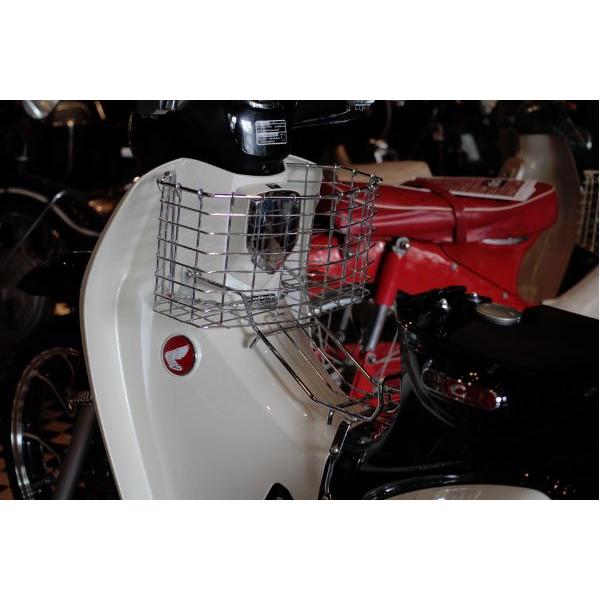 スーパーカブ HONDA ホンダ C125 専用 レッグシールド 内側 バスケット