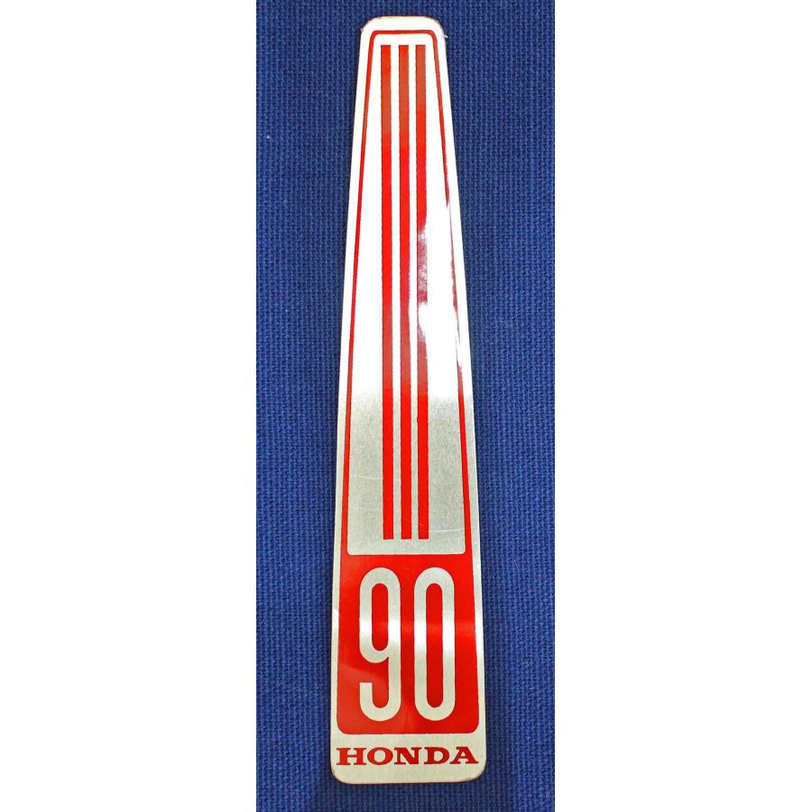 スーパーカブ HONDA ホンダ フロント アルミプレート ステッカー C90