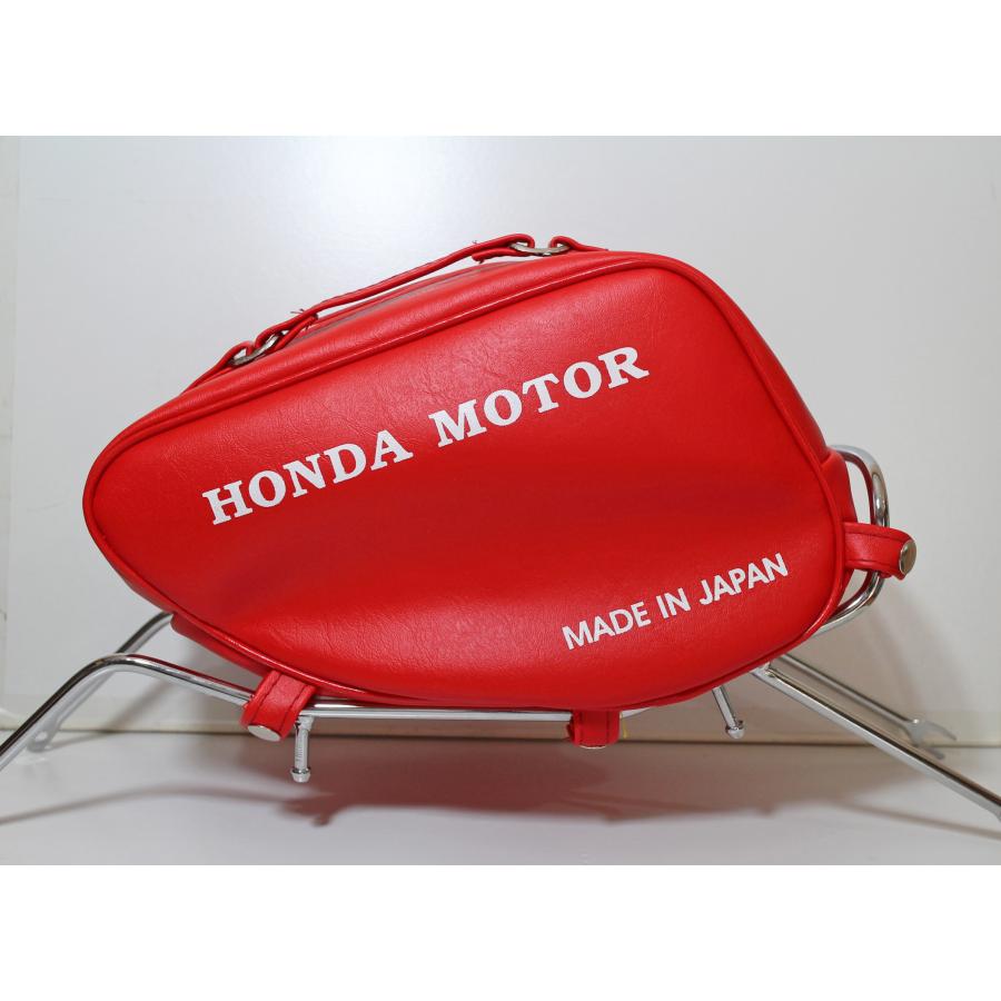 スーパーカブ HONDA ホンダ C50 C65 C70 C90 朱赤色 レッグシールド