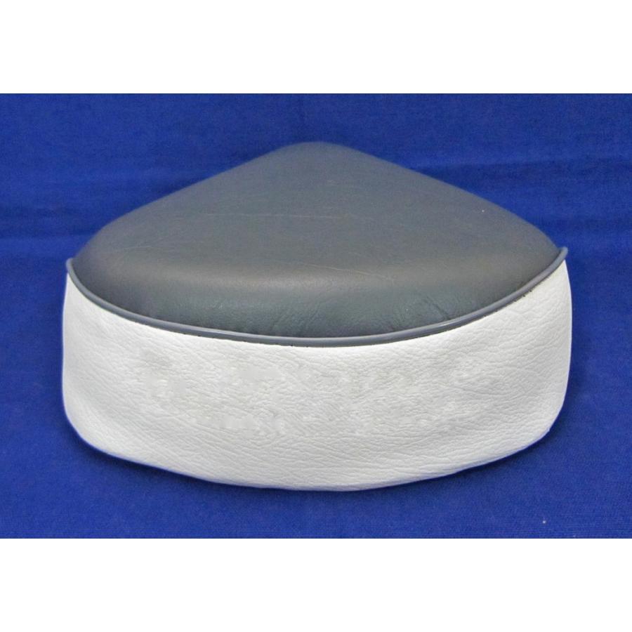 HONDA 　カブ　C125 純正シート グレー/ホワイト　新品未使用品 スーパーカブ HONDA ノーマル(80mm厚) シングルシート ホンダ グレーx