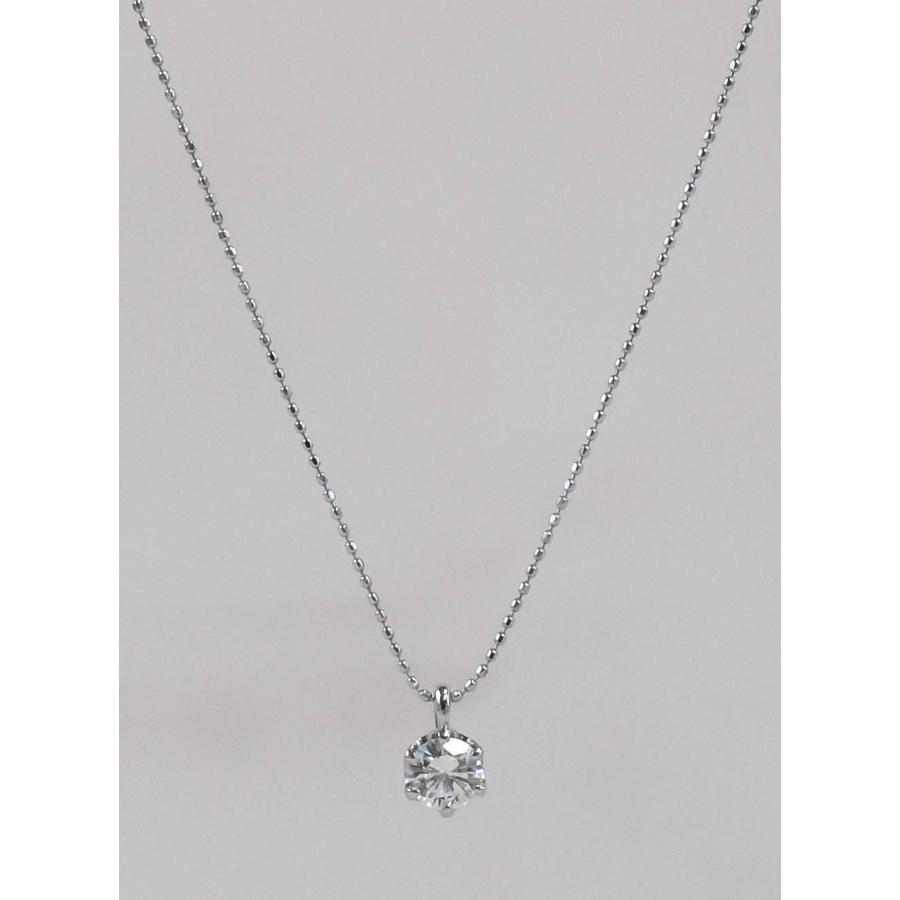 天然ダイヤモンド 一粒 0.34ct ダイヤモンドネックレス プラチナ900