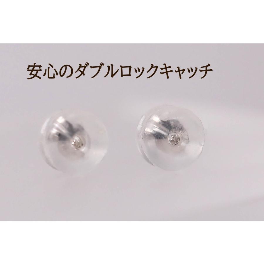 ダイヤモンド K18WG ピアス 0.26ct ホワイトゴールド 花 フラワー エレガント 4月 誕生石 プレゼント 安心の宝石保証書付き 送料無料の画像
