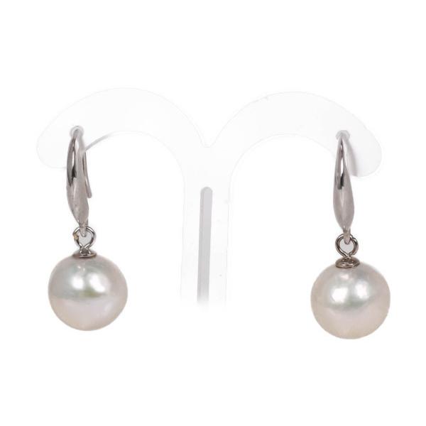 淡水真珠 パール ピアス シルバー フックピアス 一粒 10mm S925