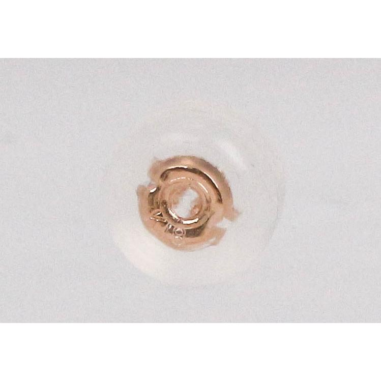 K18PG モルガナイト ピアス ピンクゴールド 0.6ct ドロップ ピンク