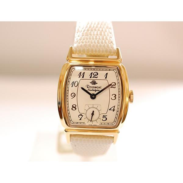 【美品】RosemontロゼモンN005-YW スイス製 Rosemont（ロゼモン） Rosemont Nostalgia ノスタルジア N005-YW-CWH