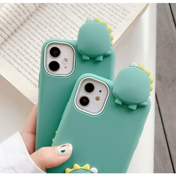 iPhoneケース 恐竜 12pro / 12mini 12promax 立体的 かわいい シリコン