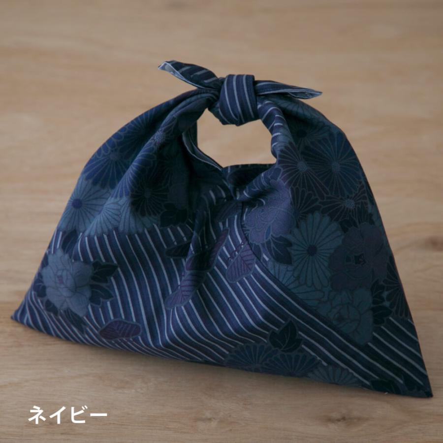 あずま袋 あづま袋 風呂敷バッグ レトロフラワー 和柄エコバッグ