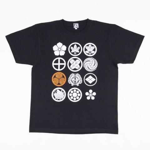Tシャツ 家紋bk 大きいサイズ 日本 和柄 戦国 武将 夏 半袖 粋 かっこいい 黒 ブラック ゆ Cz のレンyahoo 店 通販 Yahoo ショッピング