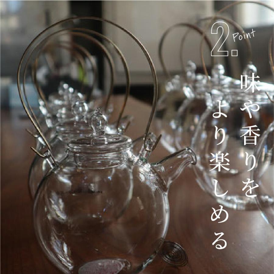 耐熱ガラス創作工房 Craft-U まんまるポット 0.5L 1〜2人用 ポット 