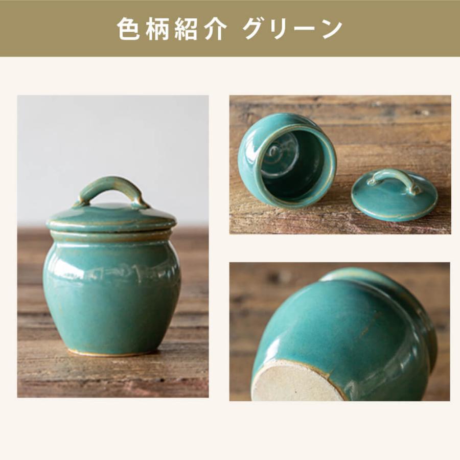 漬物容器 jyobi 120ml Sサイズ 保存瓶 ミニカメ 蓋付き おしゃれ 卓上