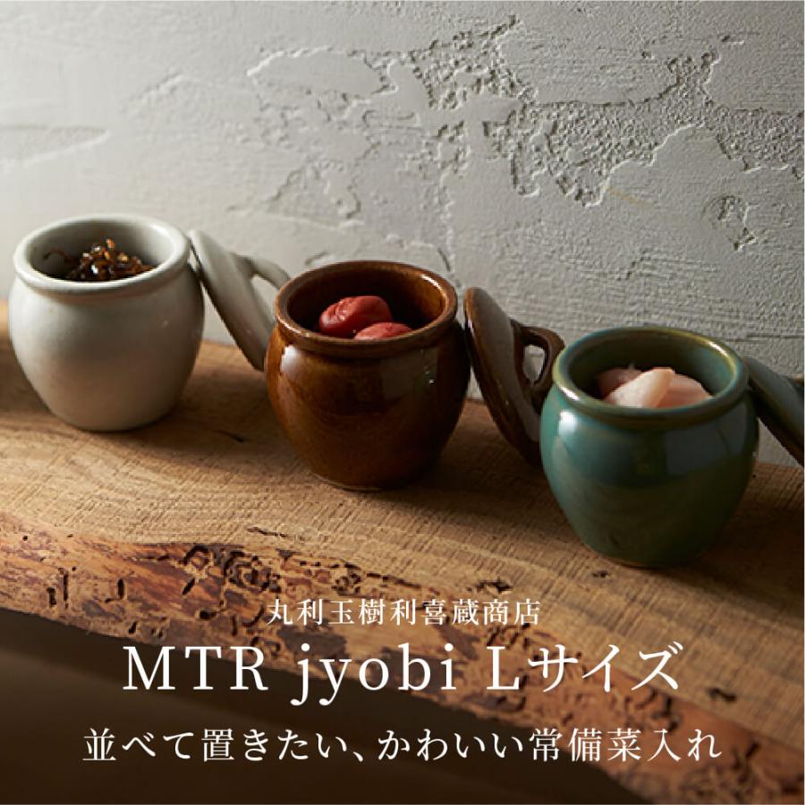 漬物容器 jyobi 310ml Lサイズ 保存瓶 ミニカメ 蓋付き おしゃれ 卓上