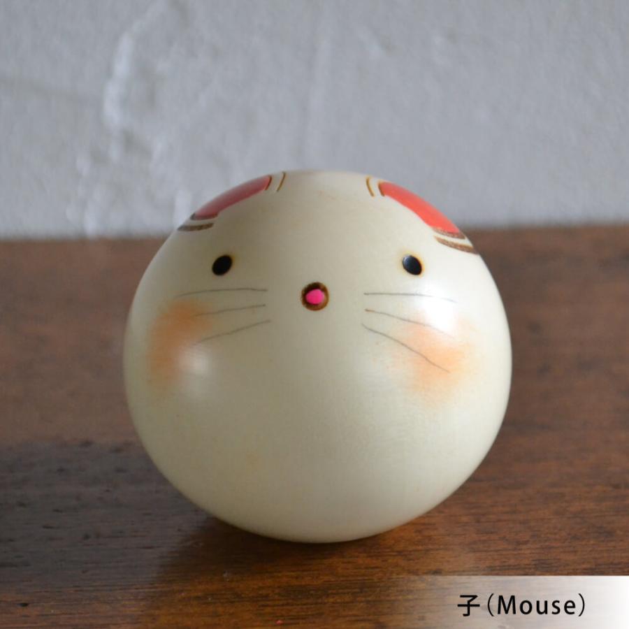 在庫限り】卯三郎こけし ゆらころ 十二支 干支 創作こけし こけし 群馬
