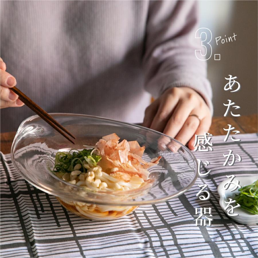 しずくパスタ皿 カトラリー 6点セット 原光弘 おしゃれ 器 ガラス