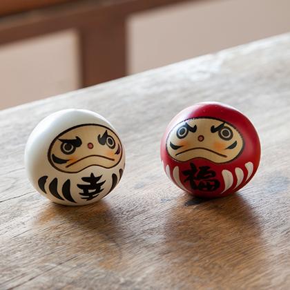 卯三郎こけし 幸福だるま 赤 創作こけし かわいい おしゃれ 日本土産
