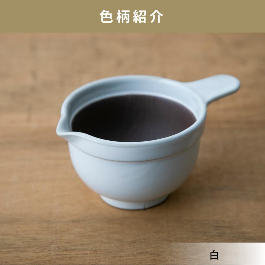 かもしか道具店 納豆鉢 陶器 白 黒 手つき うつわ おしゃれ ふつうサイズ 納豆２パック分｜corazon-noren｜13